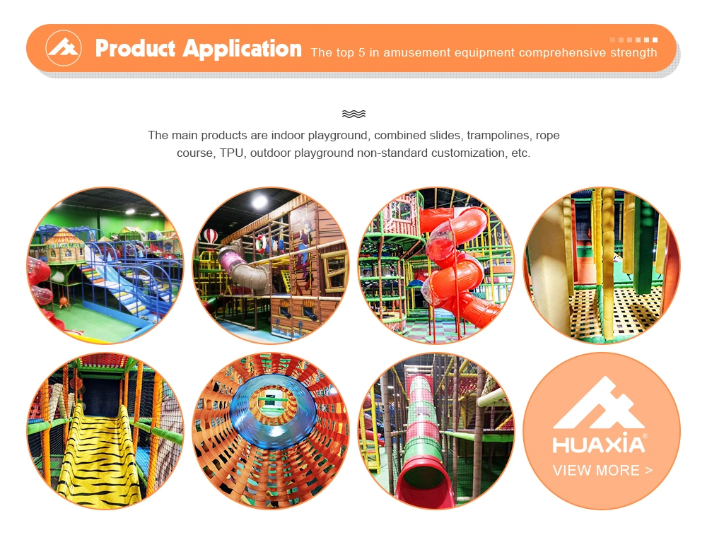 TUV Quality ASTM Approved Safety Jungle Themes Soft Material Children Indoor Playground for Kids Play Center