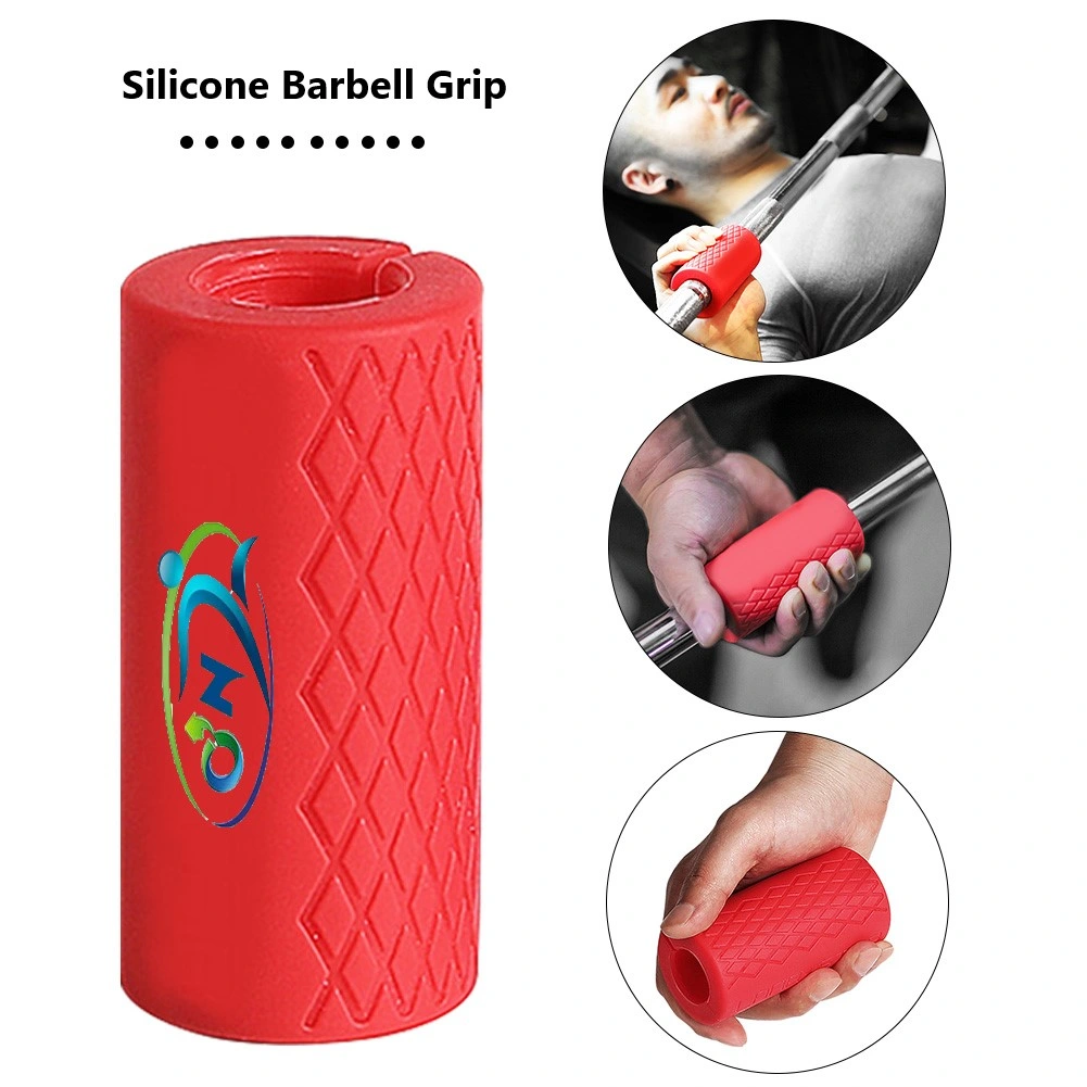 Ont Popular Gym Accessories Equipment Barbell Anti Skid Silicone Grip for Heavy Duty Training