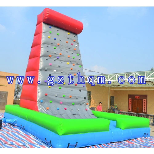 New Design 6X6m Inflatable Rock Climbing Wall