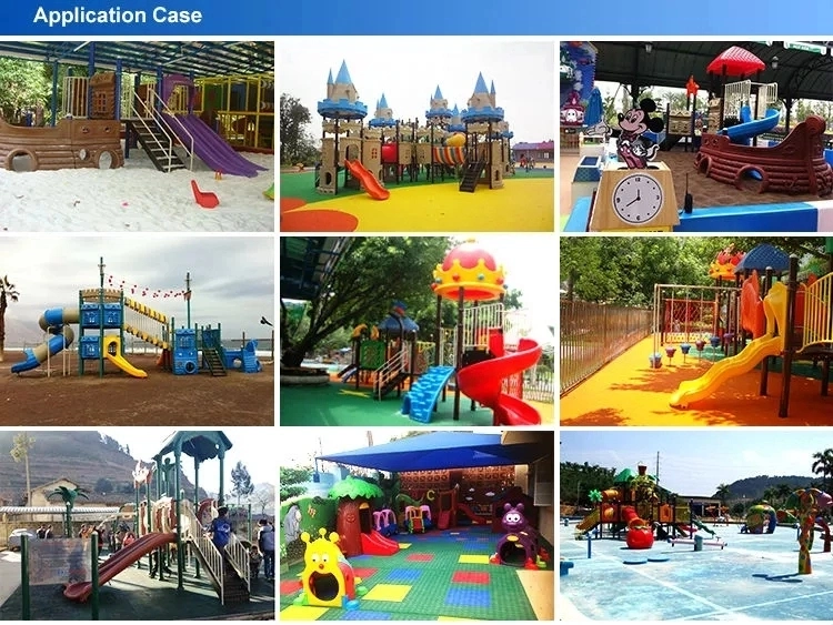 A01 Kids Public Plastic Outdoor Playground Equipment Slide