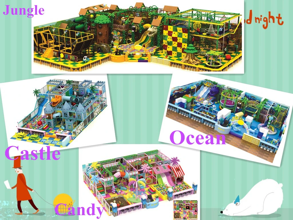 Hot Sale Naughty Castle Indoor Playground (TY-11022)