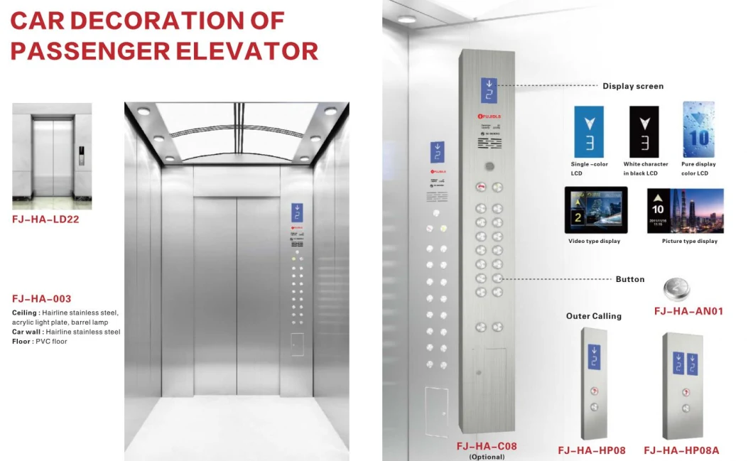 Elevator Parts Monolayer Multilayer Lifting Equipment Elevator Lop Cop Spare Parts Accessories Elevator