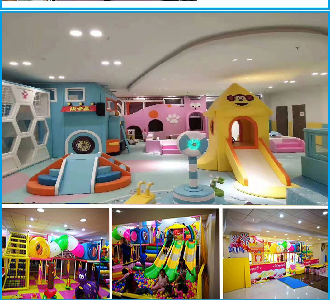 Factory Sale Kids Play Naughty Castle Indoor Soft Playground