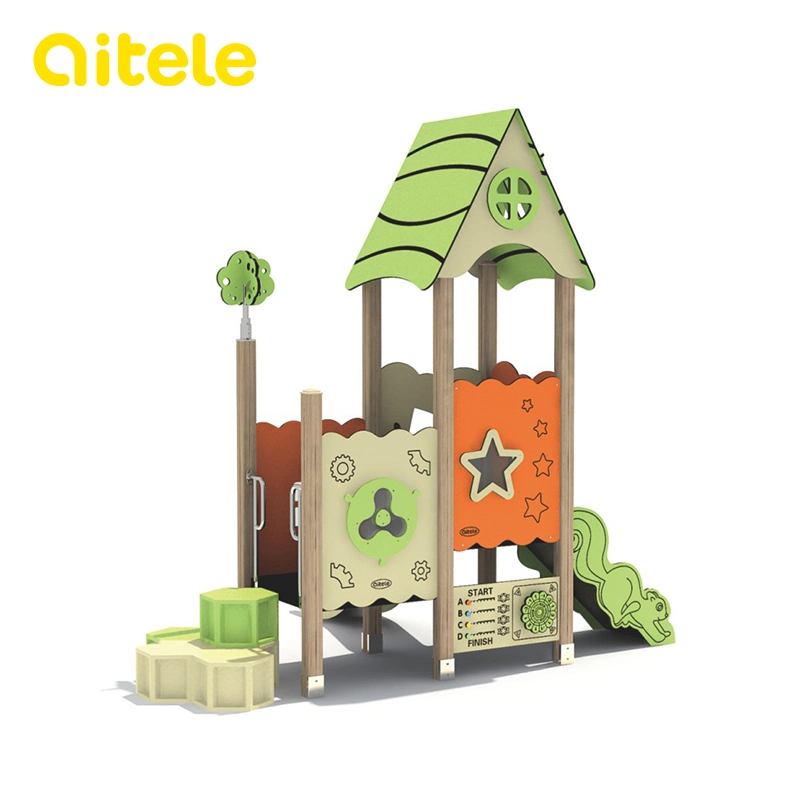 New Arrival Eco-Wood Series Outdoor Playground Equipment for Children
