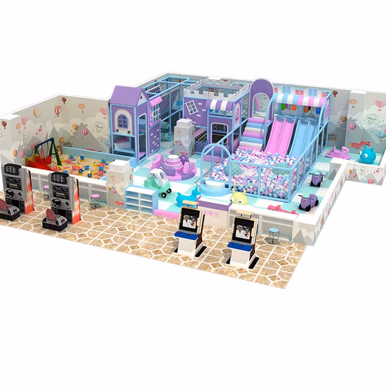 Large Indoor Playground Equipment for Shopping Malls and Supermarkets