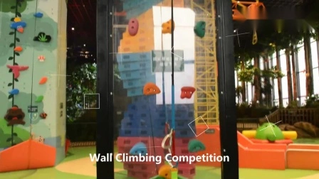 LED Indoor Soft Climbing Wall Made by Cheer Amusement