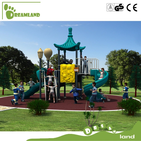 Kindergarten Plastic Kids Outdoor Playground for Sale
