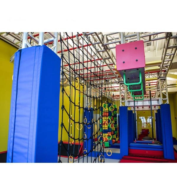 Amusement Park Ninja Warrior Obstacle Course