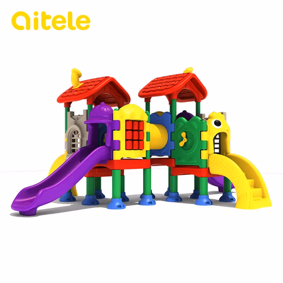 Qitele Outdoor Playground Kidscenter Plastic Children Indoor Playground (KID-22201, CD-07X)