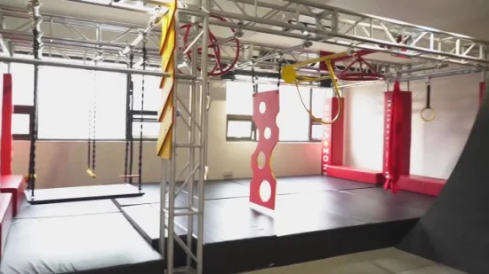 Commercial Challenge Safety Equipment Aluminum Truss Indoor Ninja Warrior Obstacle Course