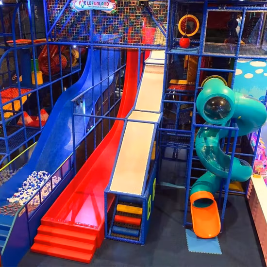 Large Indoor Playground Equipment for Shopping Malls and Supermarkets